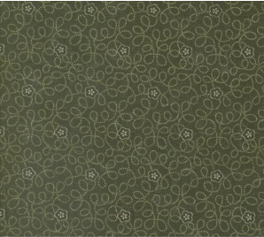 Daisy Lane Petal Path Florals Leaf Yardage