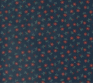 Daisy Lane Daisy Florals Bluebell Yardage