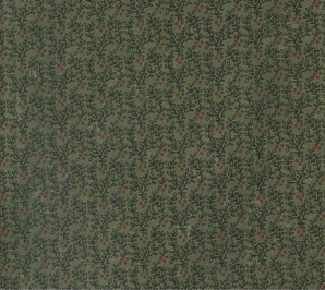 Daisy Lane Berries Leaf Yardage