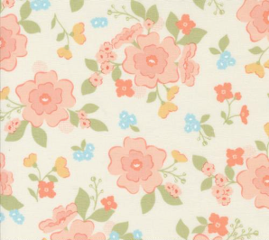 Dainty Meadow Wild Boutique Florals Porcelain Yardage