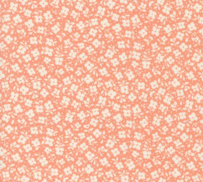 Dainty Meadow Tossed Petals Coral Yardage