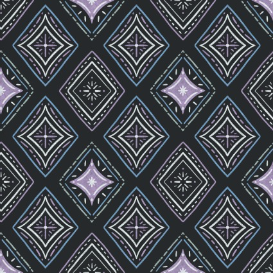 Woodland Magic Night Magic Dark Navy Yardage