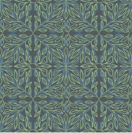 Woodland Magic Vine Green Yardage