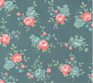 Rosemary Cottage Gather Florals Lake Yardage