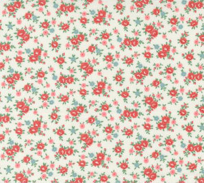 Rosemary Cottage Lovely Ditsy Cream Yardage