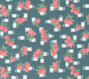Rosemary Cottage Tulip Florals Lake Yardage
