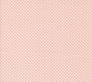 Rosemary Cottage Little Sail Checks and Plaids Cream Strawberry Yardage