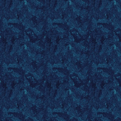 Rhapsody Leaves Blue Yardage