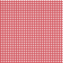 Cups & Quilts Plaid Red Yardage