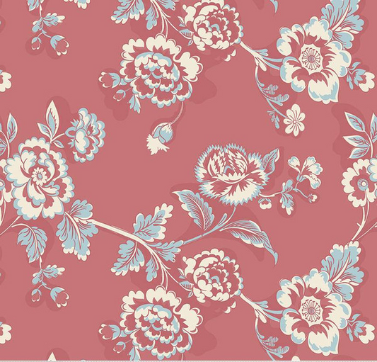 Jane Austen at Home Lady Catherine Pink Yardage