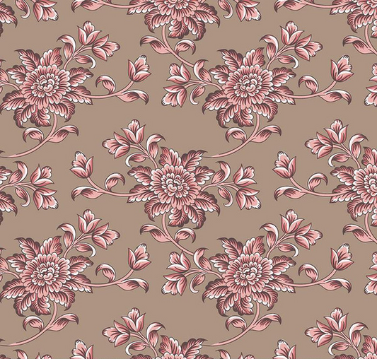 Jane Austen at Home Isabella Brown Yardage