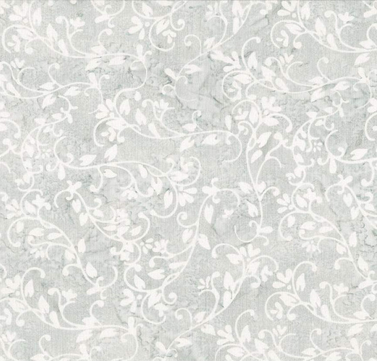 Expressions Batiks Elementals Candy Coated Fog Gray Yardage