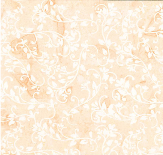 Expressions Batiks Elementals Candy Coated Peach Cupcake Yardage