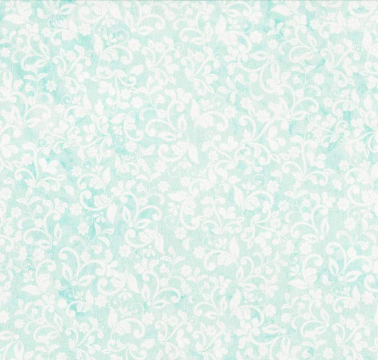 Expressions Batiks Elementals Candy Coated Baby Blue Yardage