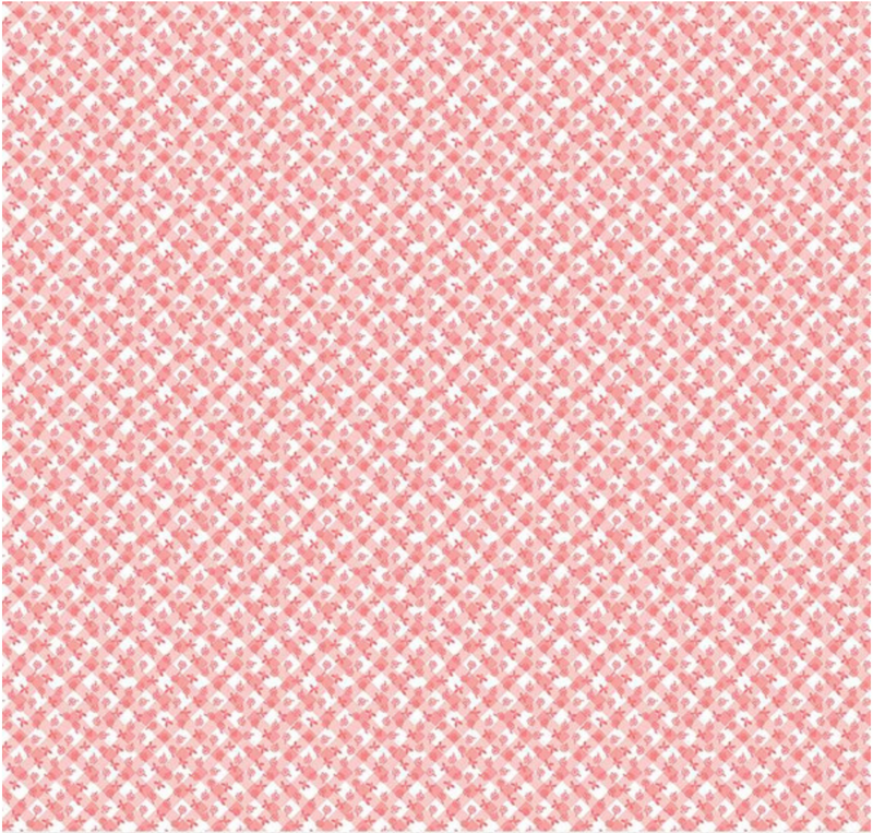 Playtime 30's Gingham Pink Yardage