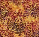 Batiks Hand Dyes Elementals Twirl & Swirl Bright Future Yardage