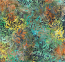 Batiks Hand Dyes Elementals Twirl & Swirl Pebble Pastiche Yardage