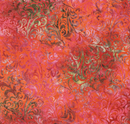 Batiks Hand Dyes Elementals Twirl & Swirl Salsa Yardage