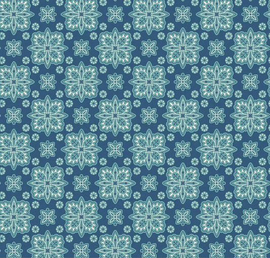 Americana Parade Dark Denim Yardage