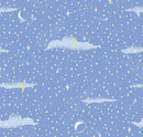 Forever Neverland Pixie Dust Periwinkle Yardage