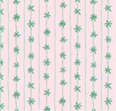 Forever Neverland Palm Stripe Pink Yardage