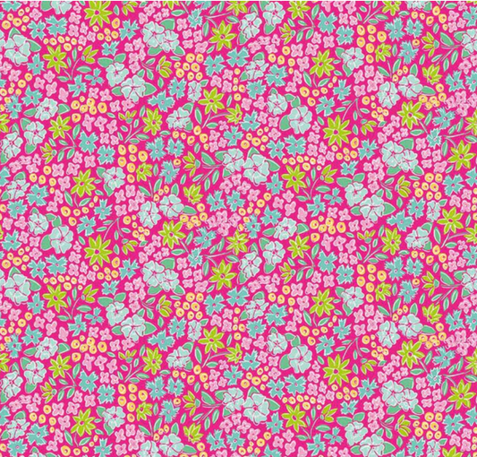 Vibrance Main Super Pink Yardage