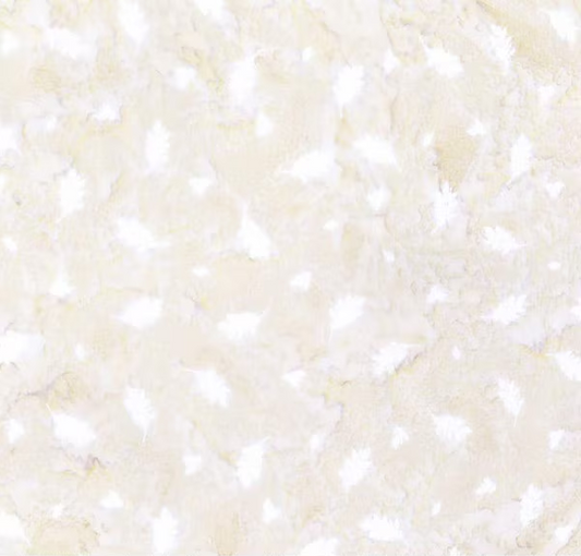 Batiks Hand Dyes Watercolor Daisies Shortbread Yardage