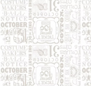 Costume Maker's Act II Ticket Text White Yardage