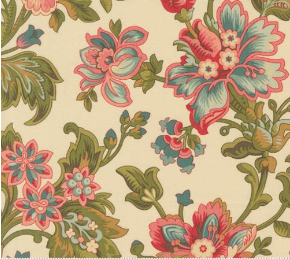 Collections Unity Legacy Garden Florals Ivory Yardage