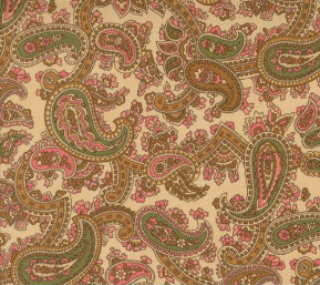 Collections Unity Paisley Ivory Yardage
