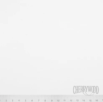 W01 White Cherrywood By The Yard