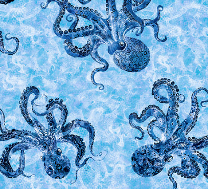 OCEAN BLUES 2600 30858 B 15O Yardage
