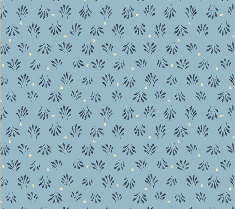 Banyan Petals Chambray Yardage