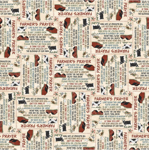 RISEWITHTHES 3742-41 Ivory Yardage