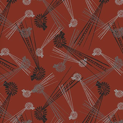 RISEWITHTHES 3750-88 Red Yardage