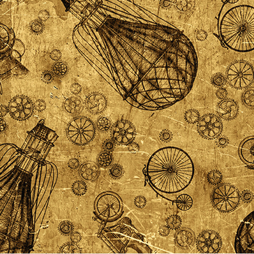 FULLSTEAMAH 3924-44 Brass Yardage