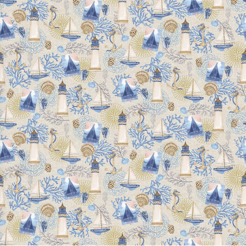 COBALTSEAS 1363-41 Beige Yardage