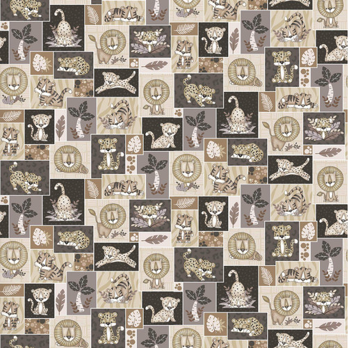 BIG KITTIES 1640-49 Multi Yardage