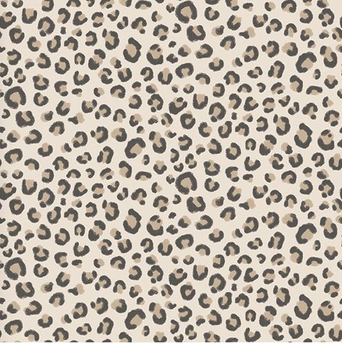 BIG KITTIES 1635-444 Beige/ Blk Yardage