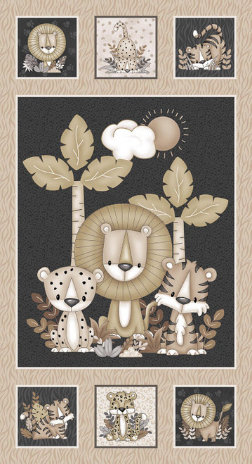 Fabric Addict "Panel Cut Up" Panel