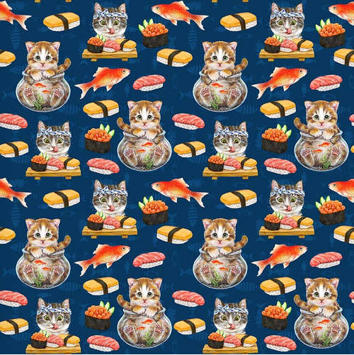 Instagram Famous 8062-77 Navy Yardage