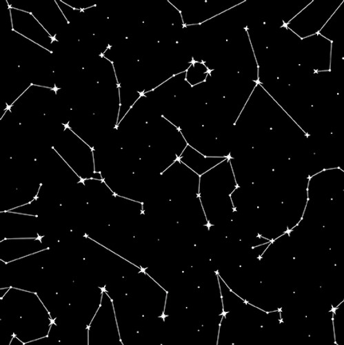 Let's Glow Crazy 3957G-99 Black Yardage