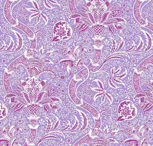 KFXMORRIS Indian - Lavender Yardage