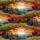 3CESTMAGNIFI 22925 Multi-Color Yardage