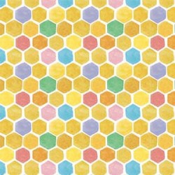 Meant to Bee BEE HONEY COMB DDC11999-MULT-D yardage