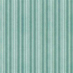 En Bleu Digital Stripe Turquoise Yardage