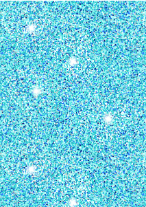 Disco! Disco Balls Blue Glitter with Silver Metallic Yardage