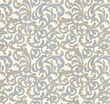 Christmas Shimmers Swirls Cream Yardage