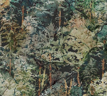 LONE WOLF TEAL MULTI DP27185-66 Fabric