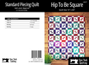Hip To Be Square Quilt 72" x 84"